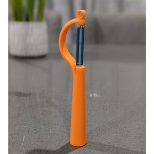 Tupperware VERTICAL Healthy Veggie Potato Peeler in Orange Color New